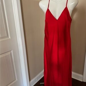 a new day Vibrant Red Slip Dress